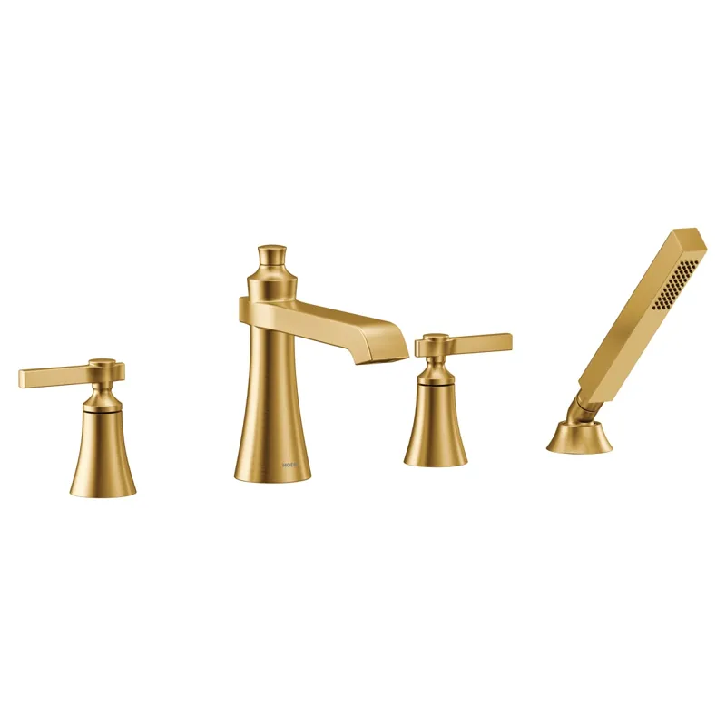 Moen TS928BG Faucet Trim Kit with Handshower in Brushed Gold