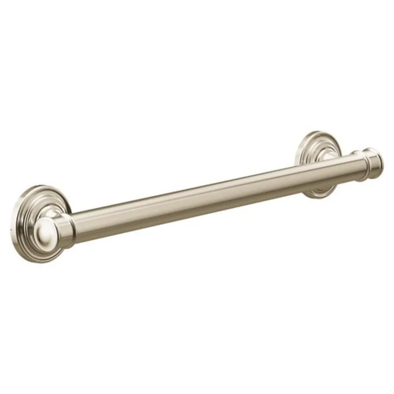 Moen YG6418NL Belfield 18 in. Grab Bar in Polished Nickel