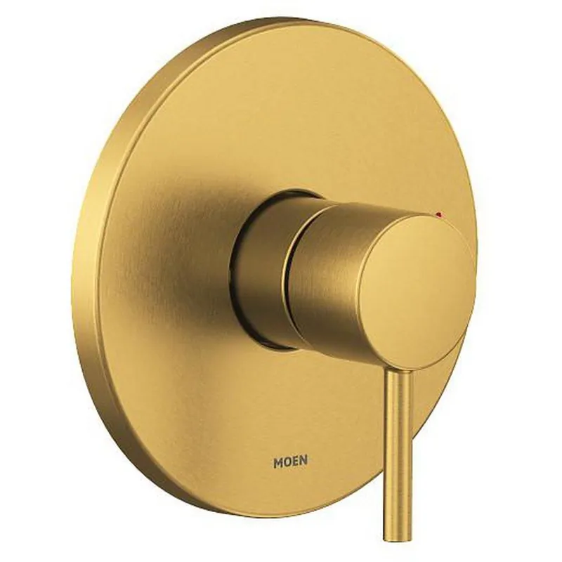 Moen UT2191BG Align Single Handle Pressure Balancing Valve Trim in Brushed Gold