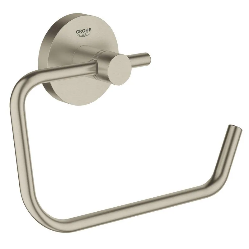 GROHE 40689EN1 Essentials Toilet Paper Holder in StarLight Brushed Nickel