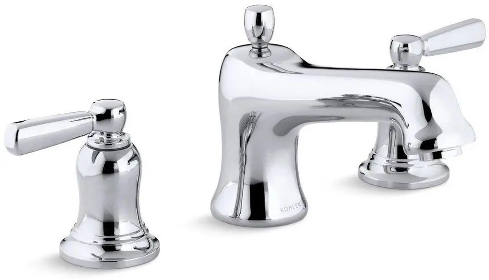 Kohler T10585-4-CP Bancroft Two Handle Roman Tub Faucet in Polished Chrome (Trim Only)