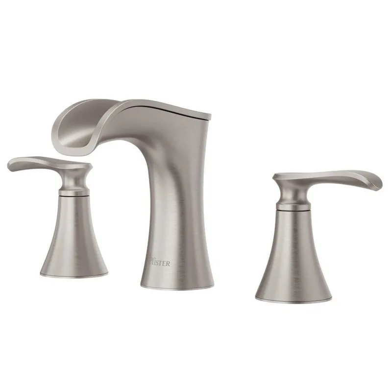 Pfister LF-049-JDGS Jaida Two Handle Widespread Bathroom Sink Faucet in Spot Defense Brushed Nickel