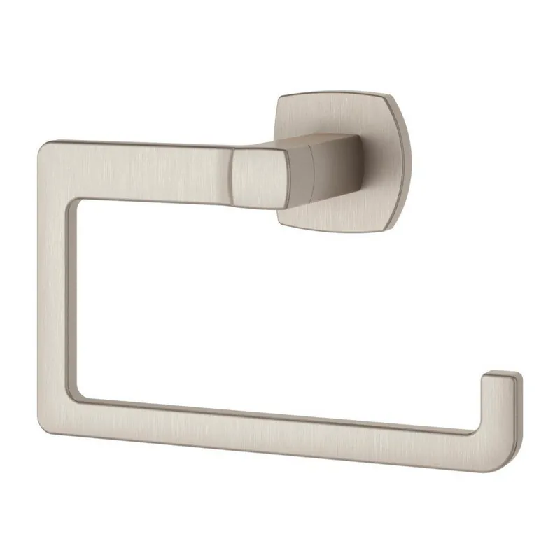 Pfister BRB-DA1K Deckard Rectangular Open Towel Ring in Brushed Nickel