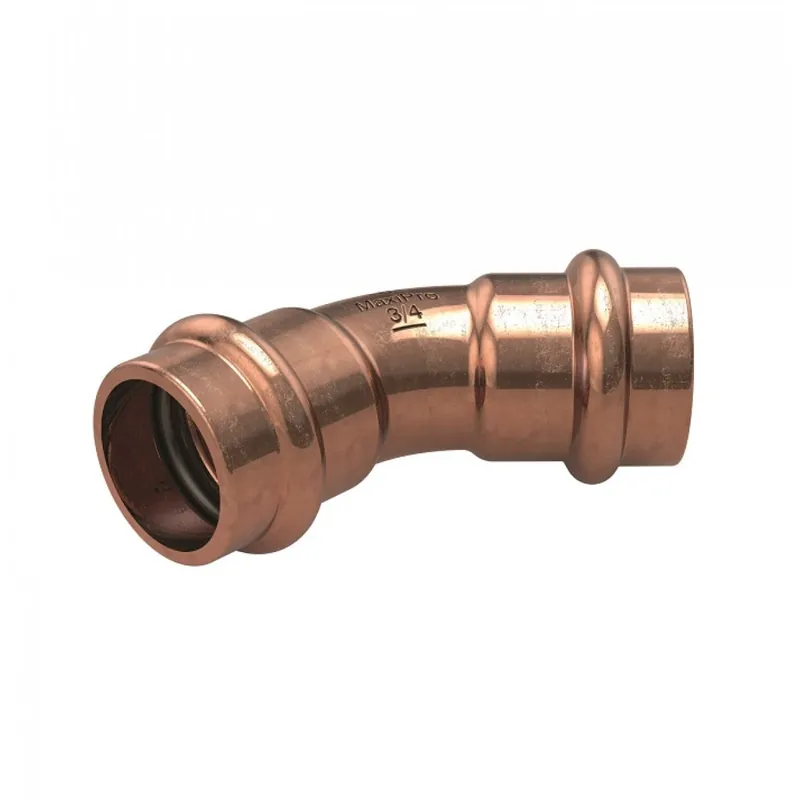 MaxiPro MPA50410060001 3/4 ACR Press Fitting - Elbow - 45 Degree