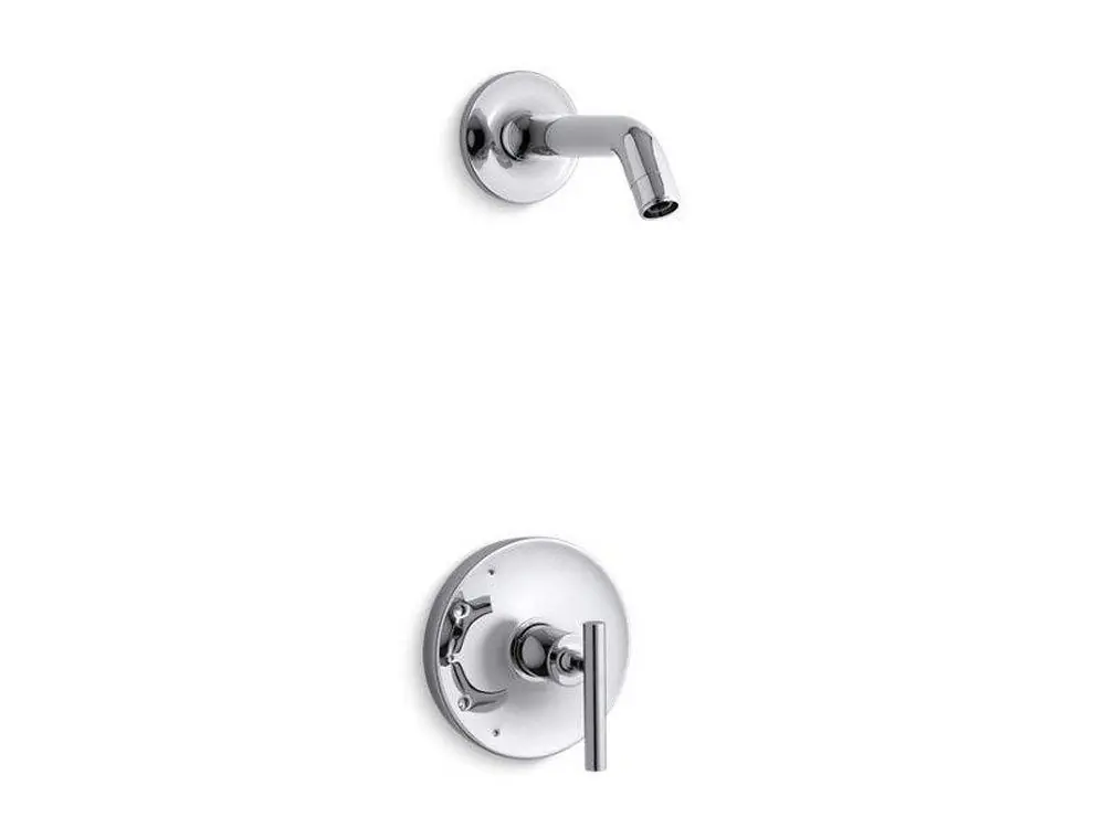 Kohler TLS14422-4-CP Purist Single Handle Shower Faucet in Polished Chrome (Trim Only)