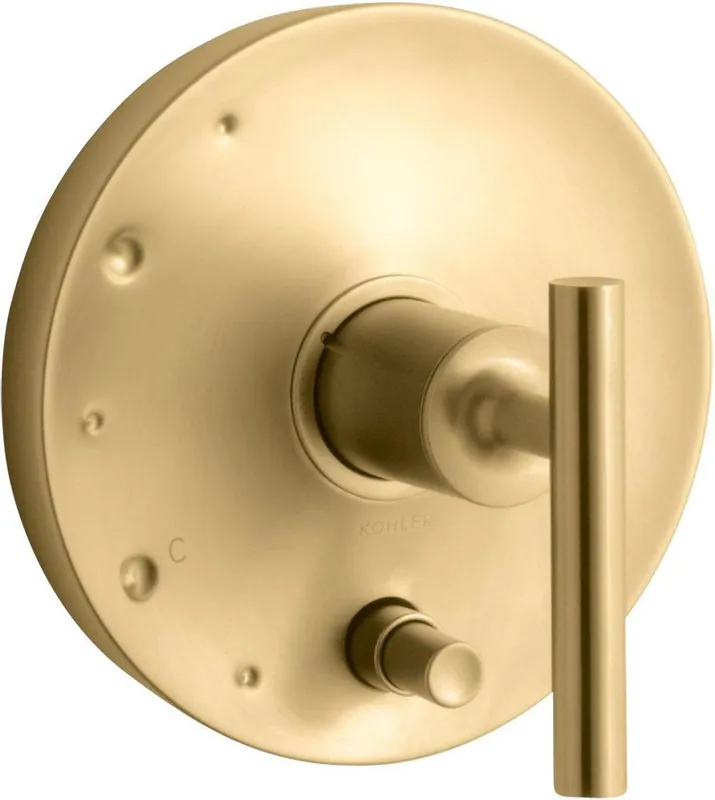 KOHLER T14501-4-2MB Purist Single Handle Pressure Balancing Valve Trim
