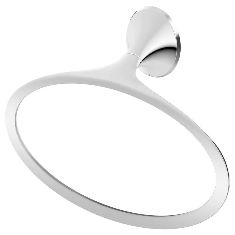 Pfister BRB-RH0C Rhen Towel Ring in Polished Chrome