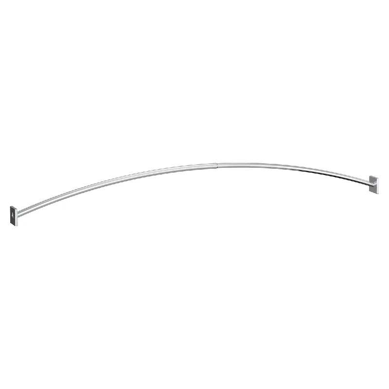 Moen CSR2169CH Triva Chrome Adjustable Curved Shower Rod