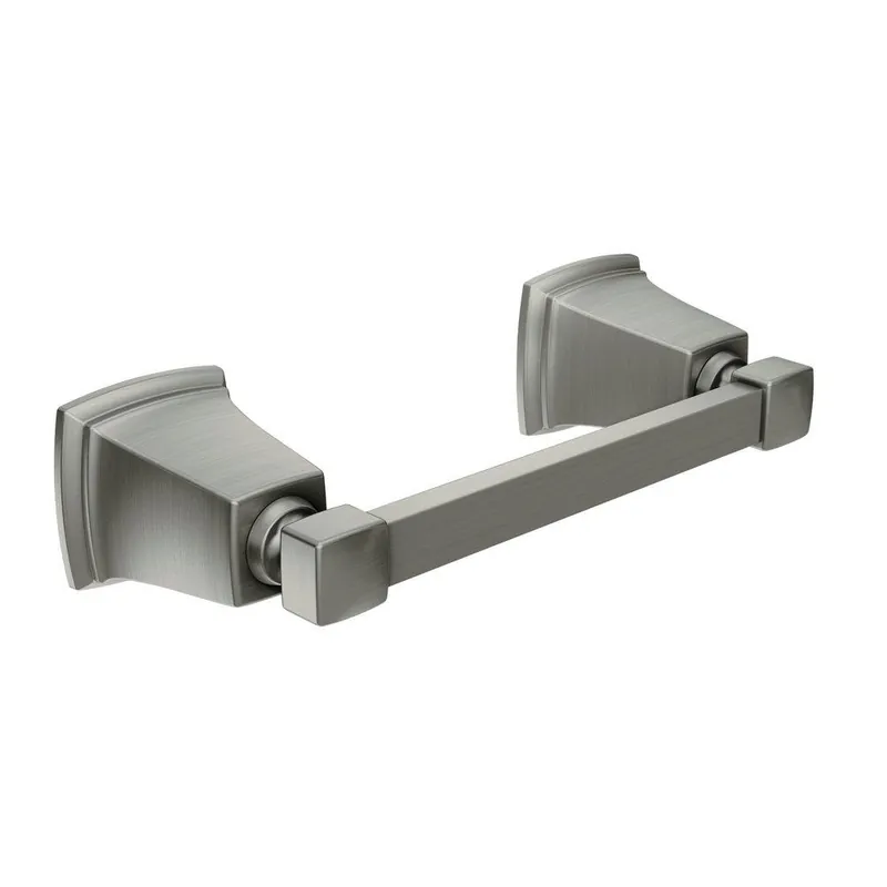 Moen Y3208BN Boardwalk Wall Mount Toilet Tissue Holder Brushed Nickel