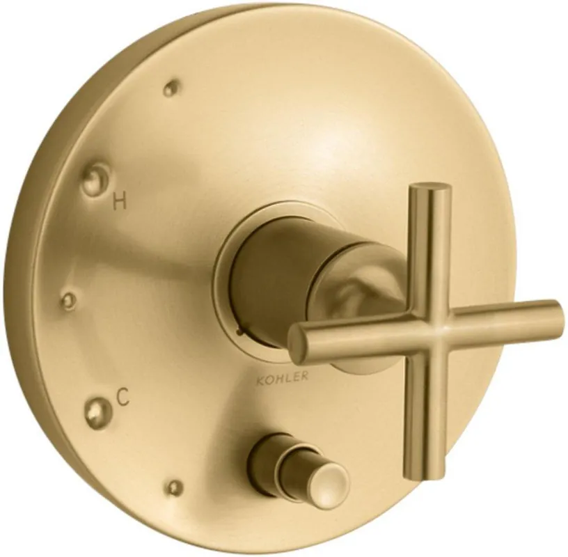 KOHLER T14501-3-2MB Purist Single Handle Pressure Balancing Valve Trim