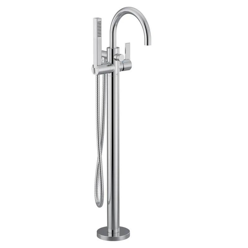 Moen 615 Cia Single Handle Knob/Lever Floor Mount Filler in Chrome