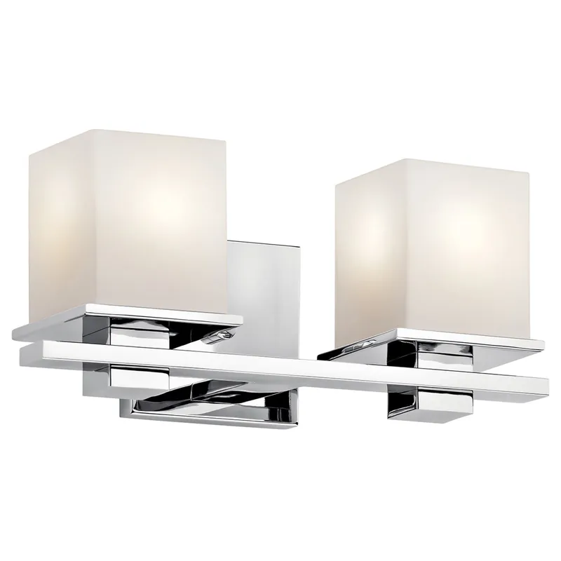 Kichler 45150CH The Tully 15in 2 Light Vanity Light