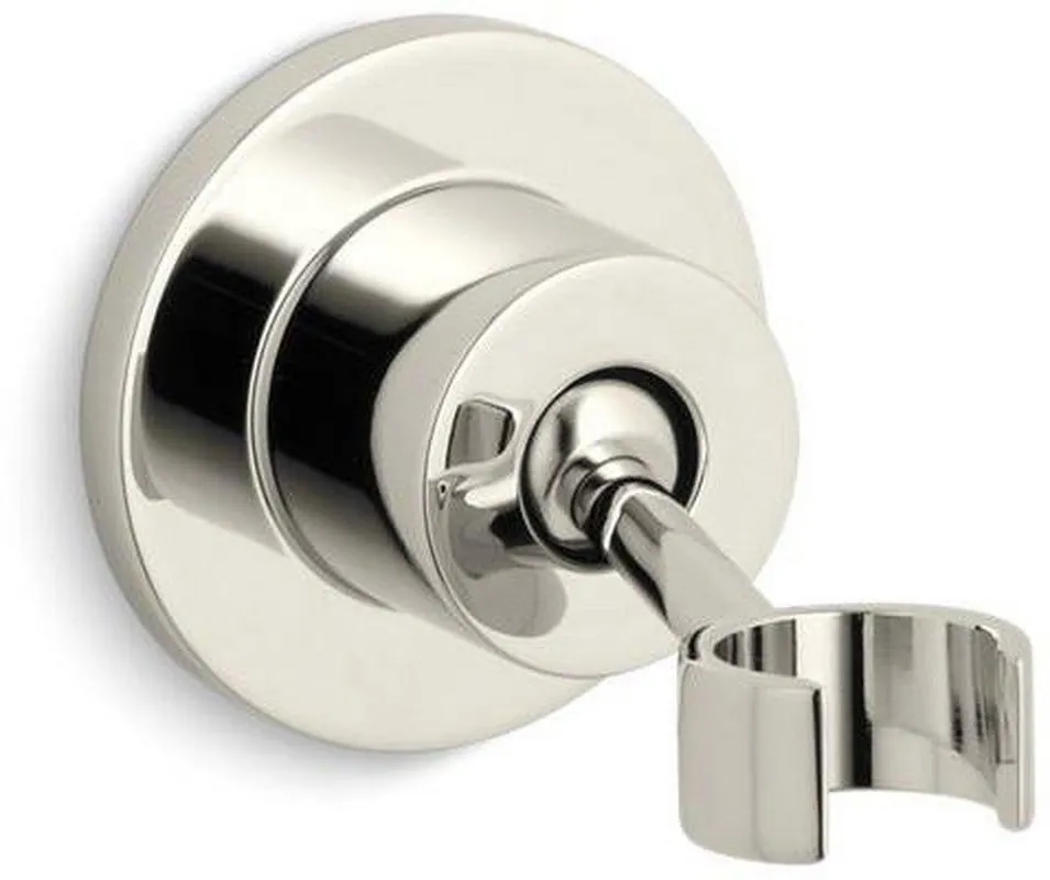 KOHLER 975-SN Stillness Hand Shower Holder in Vibrant Polished Nickel