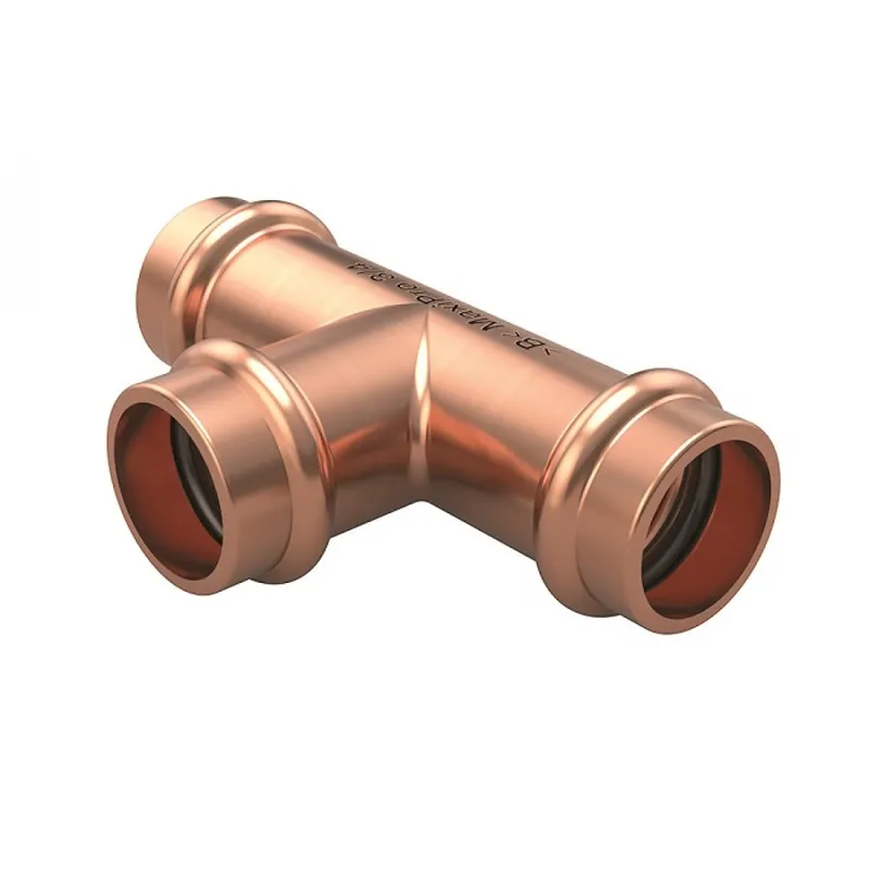 MaxiPro MPA5T003030301 3/8 ACR Press Fitting - TEE