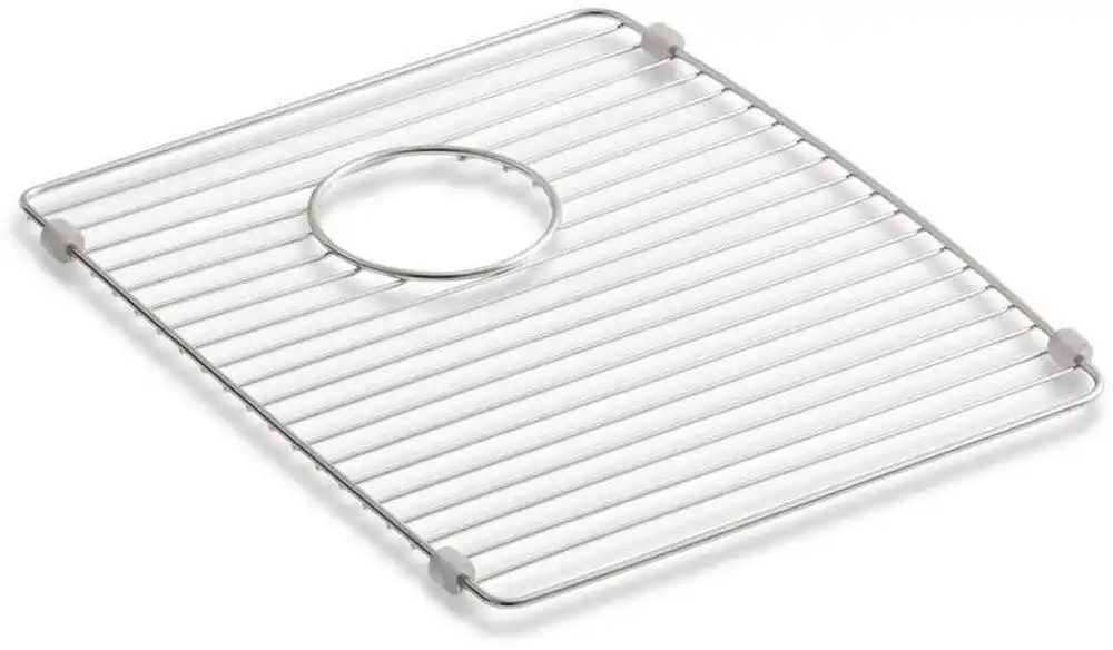 Kohler 6121-ST Deerfield 13 x 16 In. Left-Hand Side Sink Rack Stainless Steel