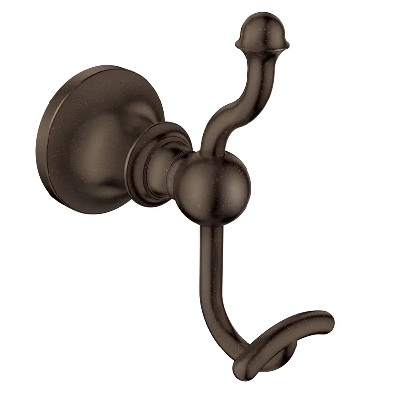 Moen DN4403ORB Vale Double Robe Hook in Oil Rubbed Bronze