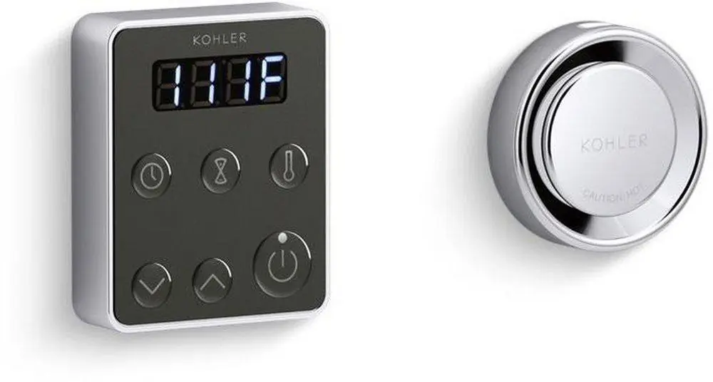 KOHLER 5557-CP Invigoration 15kW Control Kit in Polished Chrome