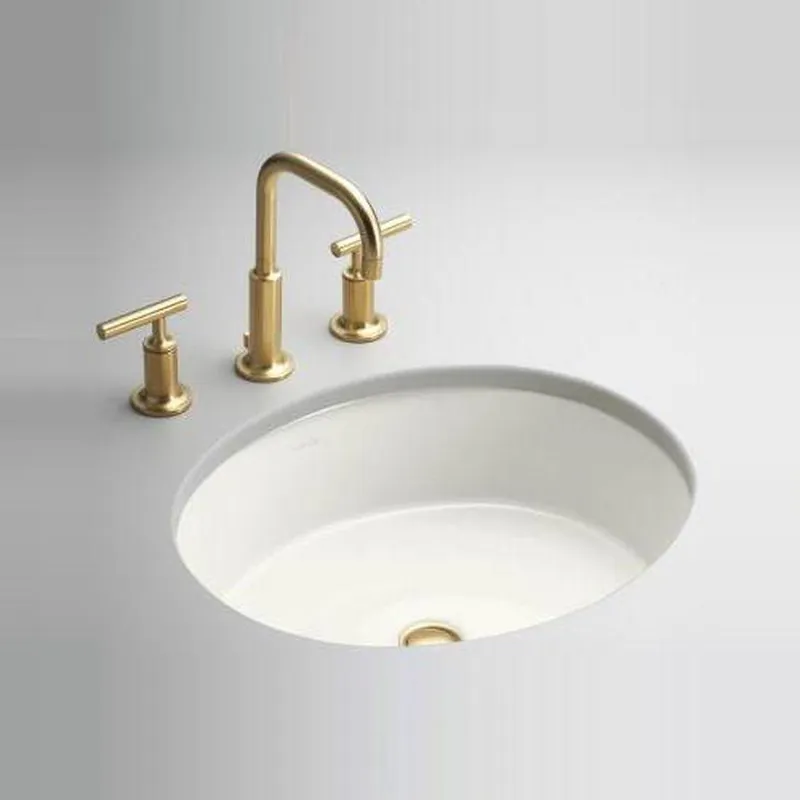Kohler 2881-0 Verticyl 19-1/8 x 16 in. Oval Undermount Bathroom Sink in White