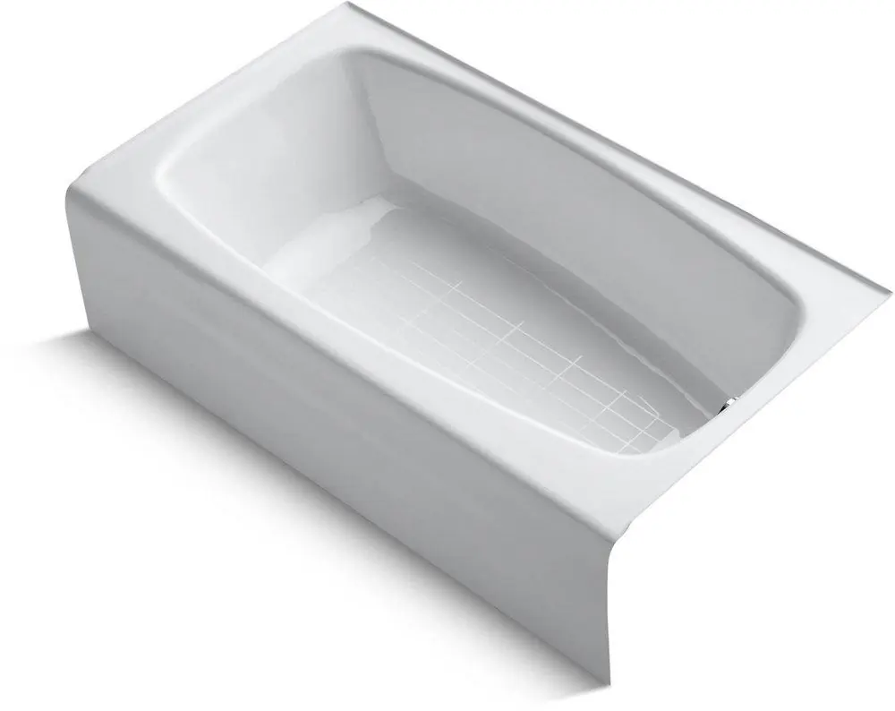 Kohler 746-0 Seaforth 54 in. x 30 in. Soaker Alcove Bathtub with Right Drain