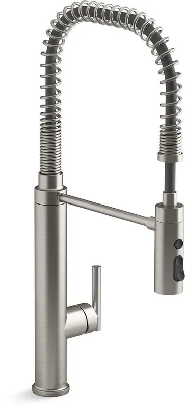 Kohler 24982-VS Purist Single Handle Kitchen Faucet in Vibrant Stainless