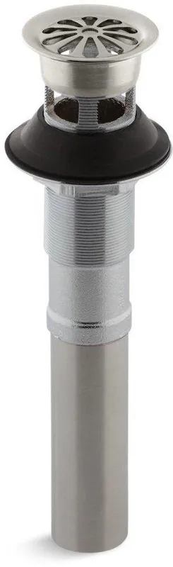 KOHLER 7129-A-BN 3-13/16 in. Bathroom Sink Drain in Vibrant Brushed Nickel
