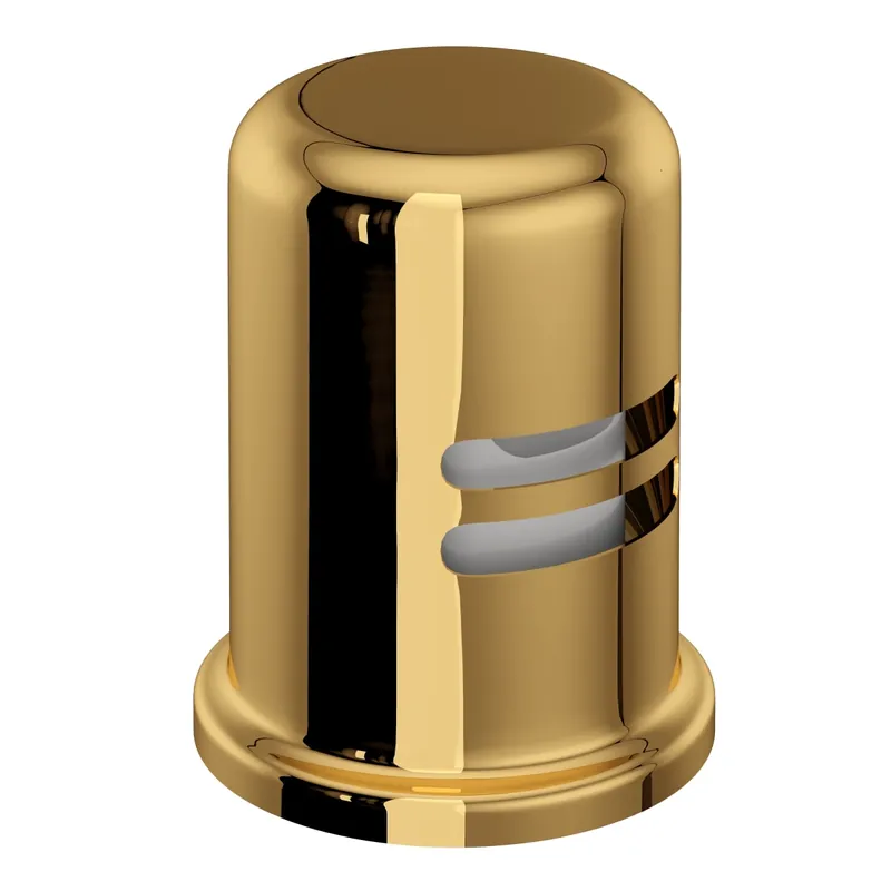 Rohl AG600ULB Air Gap in Unlacquered Brass