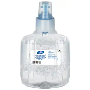 Gojo 1903-02 PURELL Advanced Hand Sanitizer Green Certified Gel 1200 mL Refill