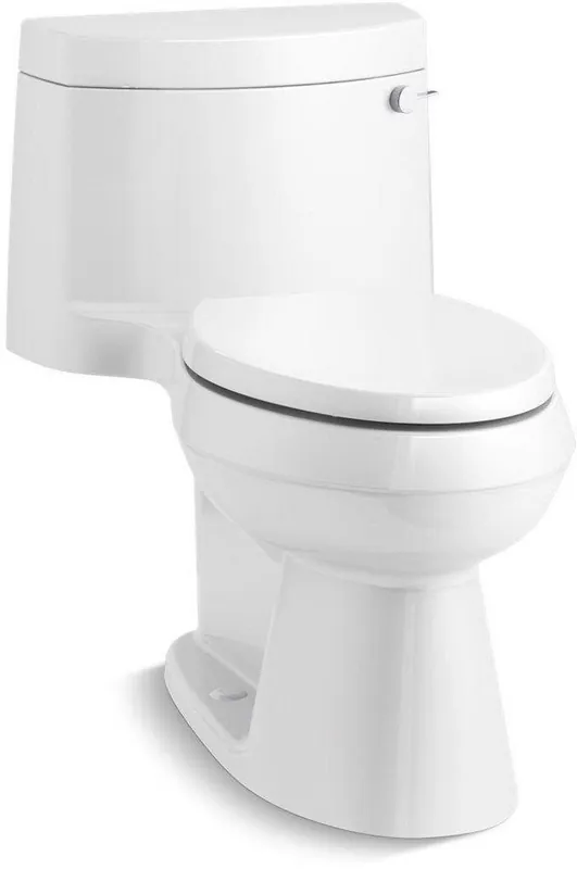 Kohler 3619-RA-0 Cimarron 1.28 gpf Elongated One Piece Toilet