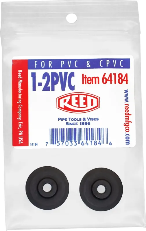 Reed 64184 Replacement Cutter Wheel for Use With TC1Q, TC1.6Q, TC2Q, T10, T15 and T20 Plastic Tubing Cutter