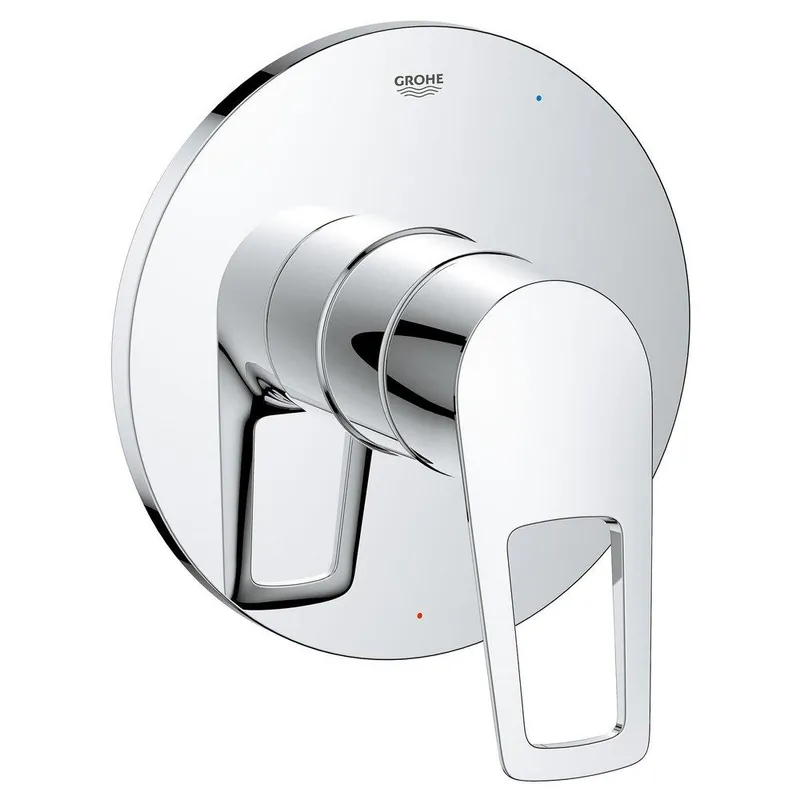 GROHE 19595001 BauLoop Single Handle Pressure Balancing Valve Trim in GROHE CHROME