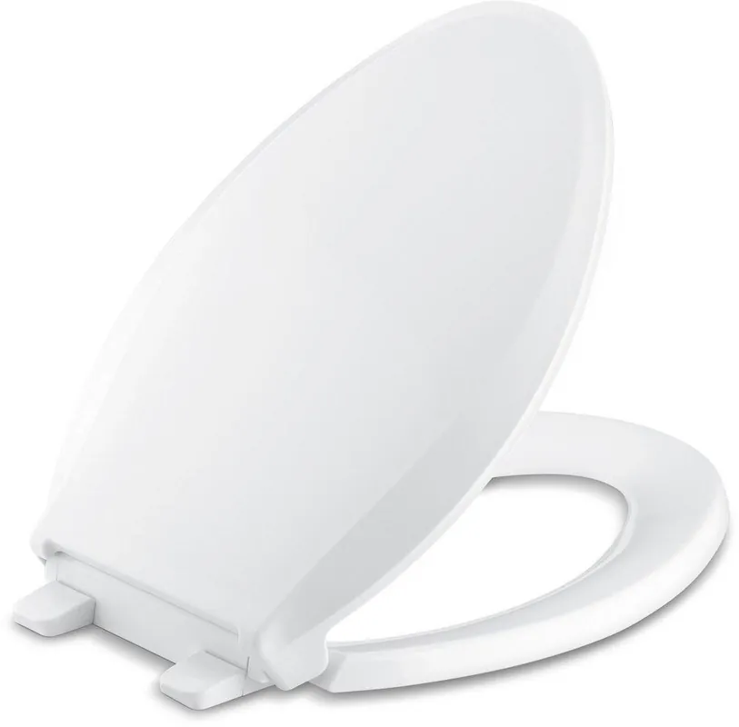 Kohler 7315-0 Cachet Elongated Closed Front Toilet Seat in White
