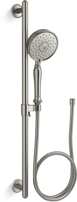 KOHLER 22176-BN Bancroft Multi Function Hand Shower in Vibrant Brushed Nickel