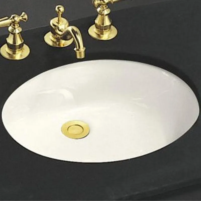 KOHLER 2210-96 Caxton 19-1/4 x 16-1/4 in. Oval Undermount Bathroom Sink in Biscuit