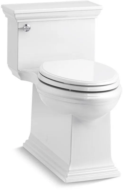 KOHLER 6428-0 Memoirs Stately 1.28 gpf Elongated One Piece Toilet