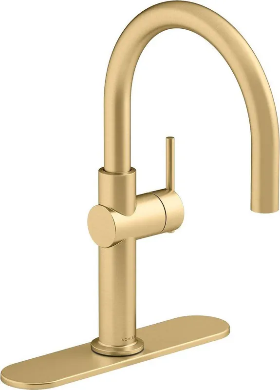 Kohler 22975-2MB Crue Single Handle Bar Faucet in Vibrant® Brushed Moderne Brass