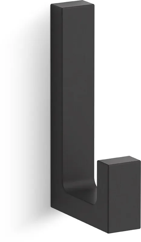 Kohler 27363-BL Draft 1-Hook Robe Hook in Matte Black
