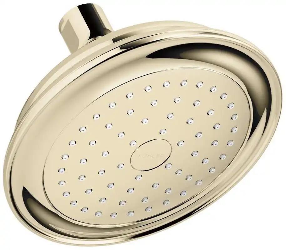 Kohler 72773-AF Artifacts Single Function Showerhead in Vibrant French Gold