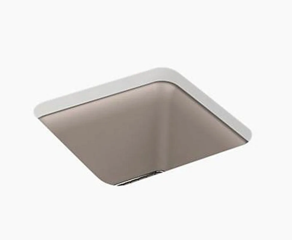 Kohler 8223-CM3 Cairn 15-1/2 x 15-1/2 in. Undermount Neoroc Bar Sink in Matte Toupe