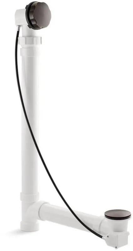 KOHLER 7213-2BZ ClearFlo 21 in. Metal Cable Drain