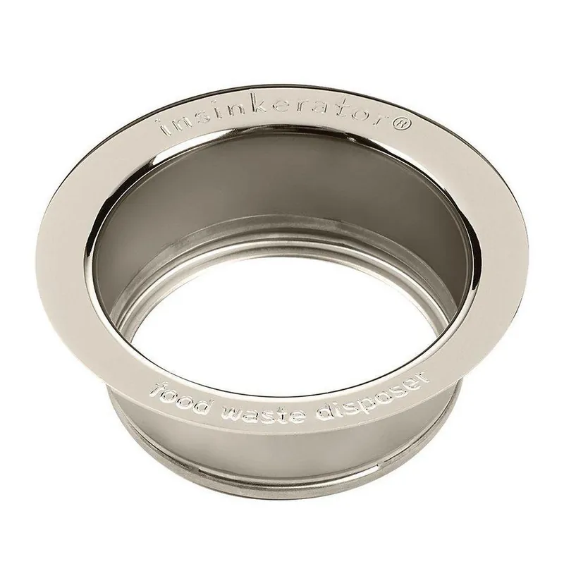 InSinkErator 77697 Steel Flange in Polished Nickel