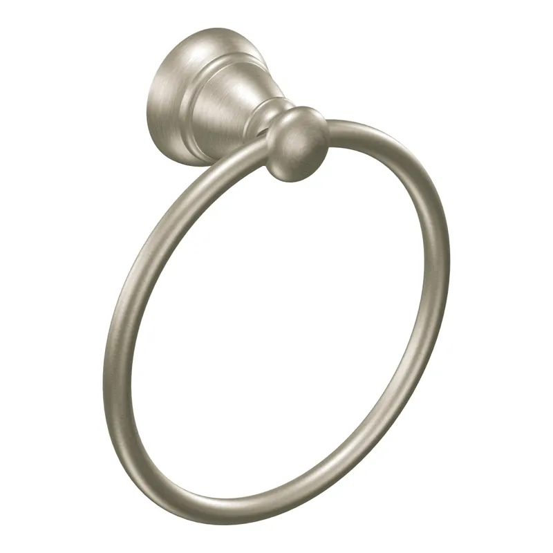 Moen Y2686BN Banbury Towel Ring in Spot Resist Brushed Nickel