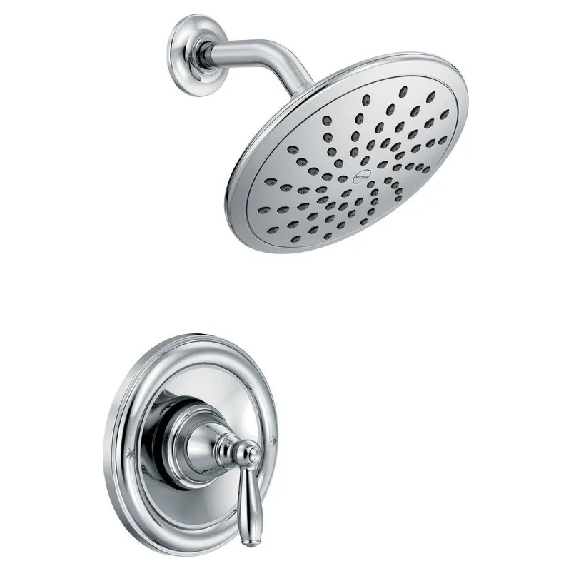 Moen T2252EP Brantford One Handle Single Function Shower Faucet in Chrome (Trim Only)