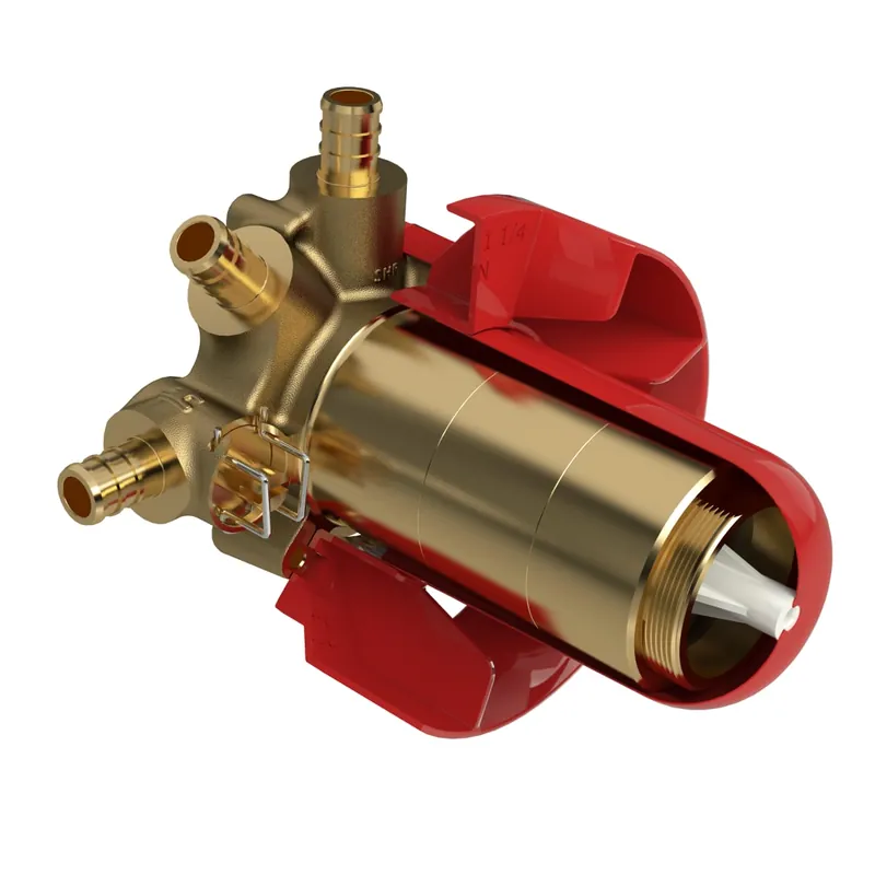 Rohl R45-SPEX 1/2 Therm & Pressure Balance Rough-in Valve With up to 5 Functions - F1807 Crimp Pex Fittings