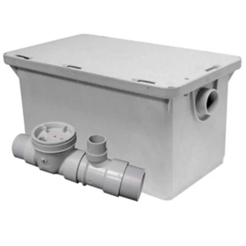 Canplas 3925A03-S Endura 25 GPM/50lbs Grease Interceptor, 3 No-Hub, Accessible Flow Control Device