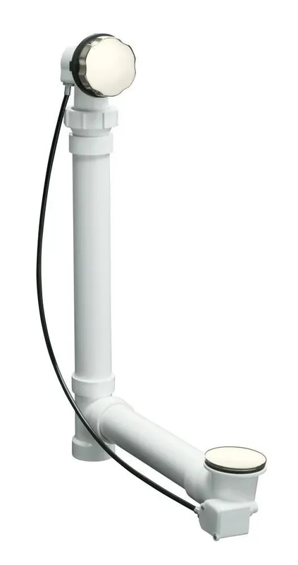 KOHLER 7213-SN ClearFlo 21 in. Metal Cable Drain