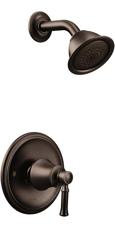 Moen T2182EPORB Dartmoor One Handle Single Function Shower Faucet in Oil Rubbed Bronze