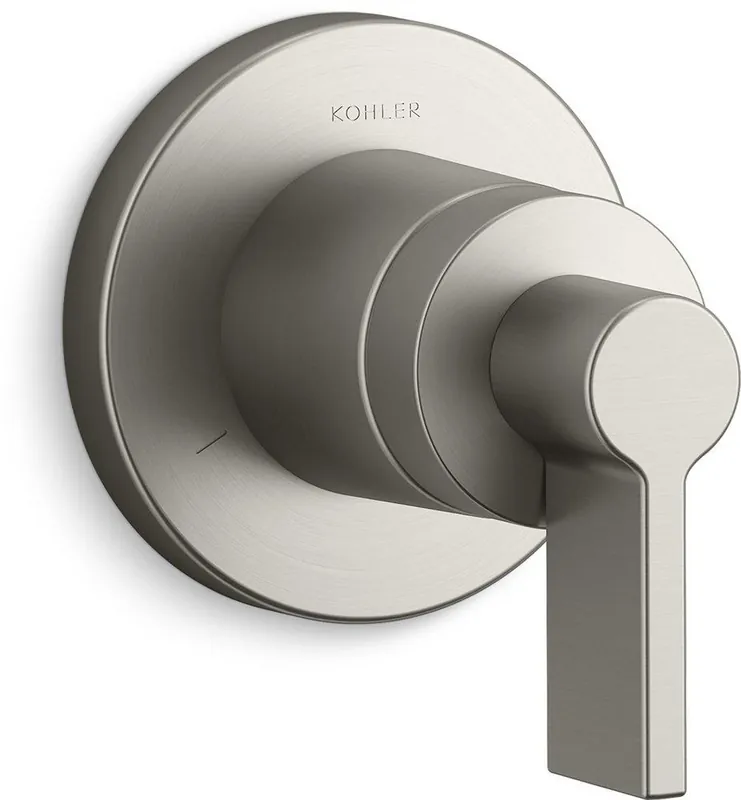 Kohler T78026-4-BN Components Single Handle Diverter Valve Trim in Vibrant Brushed Nickel