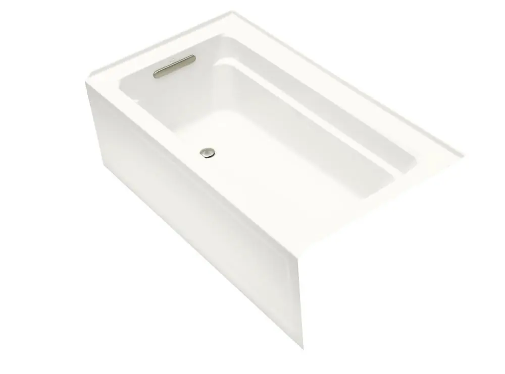 Kohler 1123-LA-0 Archer 60 in. x 32 in. Soaker Alcove Bathtub with Left Drain