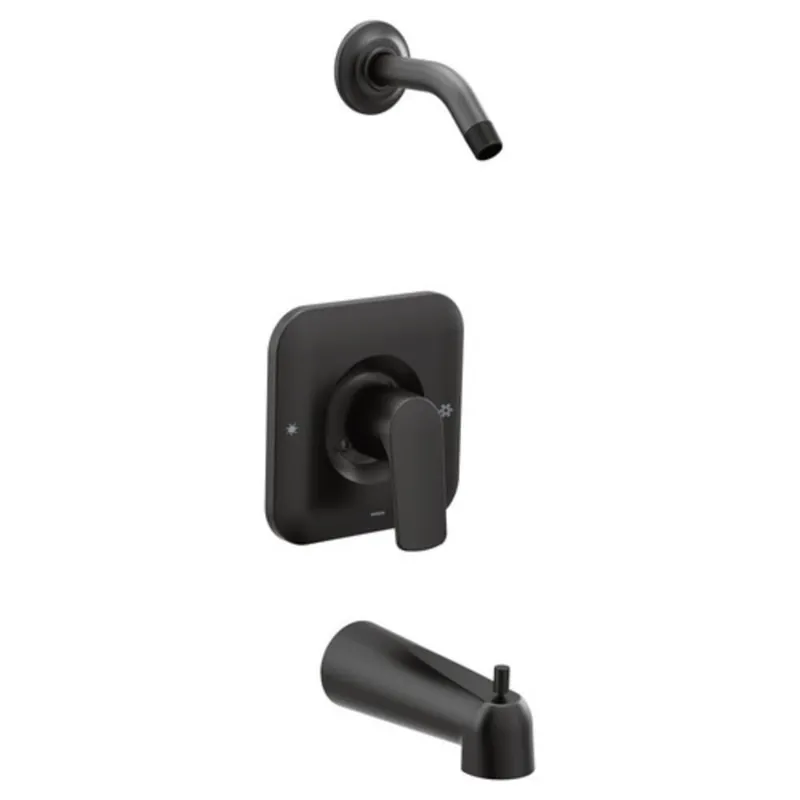 Moen T2813NHBL Rizon Single Handle Bathtub & Shower Faucet Power (Trim Only)