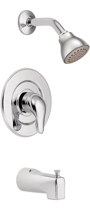 Moen TL471EP Chateau One Handle Single Function Bathtub & Shower Faucet in Polished Chrome (Trim Only)